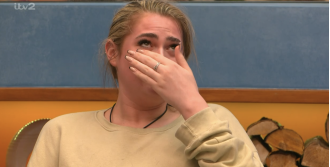 Hallie, 18, tearfully reveals her mum went into debt to pay for her hormone treatment.