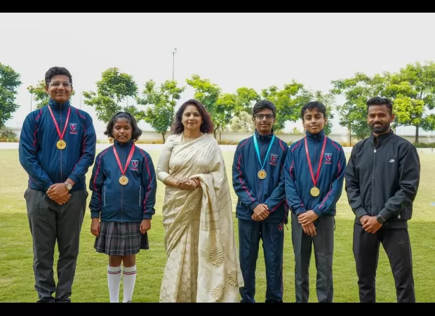 Young archers from Dhruva Global School achieved great success at SGFI District Level Competition in Saswad, Pune.