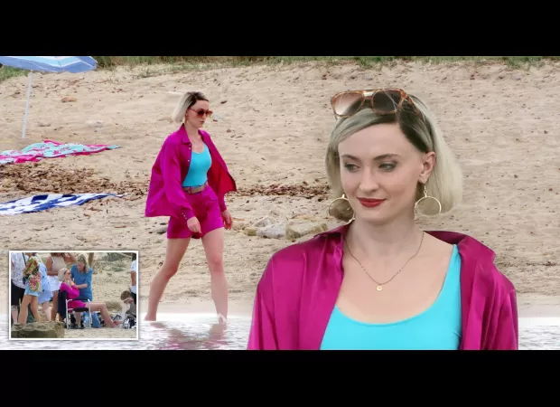 Sophie Turner films new show in Spain after Joe Jonas withdraws divorce filing.