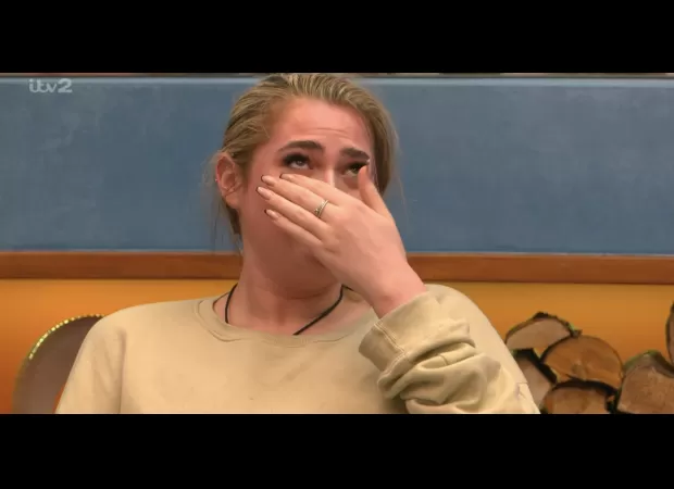 Hallie, 18, tearfully reveals her mum went into debt to pay for her hormone treatment.