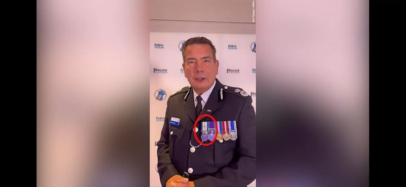 Police chief suspended for falsely claiming to have earned a Falklands War medal.