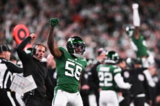 Jets beat Eagles for the first time in their history.