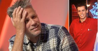 Richard Bacon cracks joke about cocaine scandal on Blue Peter's 65th b'day.