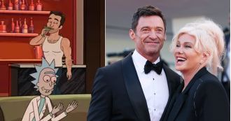 Hugh Jackman's joke about marriage in his Rick and Morty cameo hasn't aged well post-split.