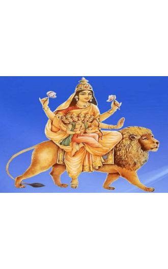 Today, seek Maa Kushmanda's blessings during Navratri 2023 Day 4.