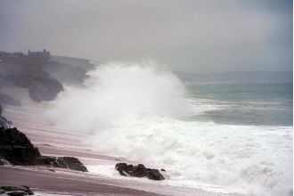 Scotland issued rare red weather warning for Storm Babet.