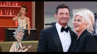 Hugh Jackman's joke about marriage in his Rick and Morty cameo hasn't aged well post-split.