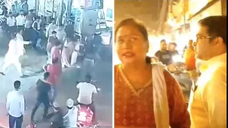 Workers at Bareilly's Dinanath Lassi Shop beat a woman patient and her relatives for asking for water to take her medicine.