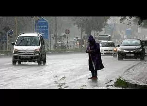 13 districts in state will receive light rainfall today.