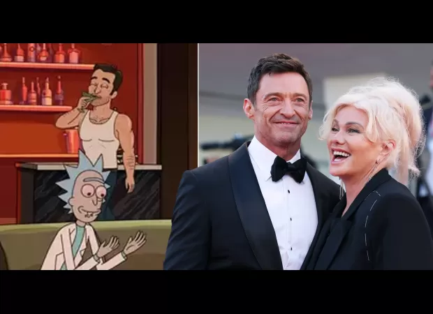 Hugh Jackman's joke about marriage in his Rick and Morty cameo hasn't aged well post-split.