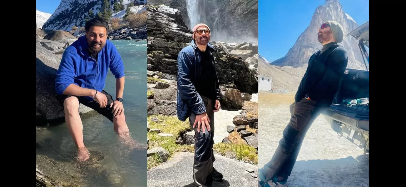 Sunny Deol loves to explore the mountains and his photos prove it!