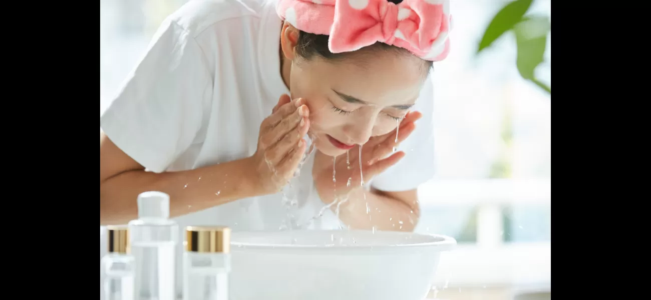 Face feels dry after washing because skin loses moisture during the cleansing process.