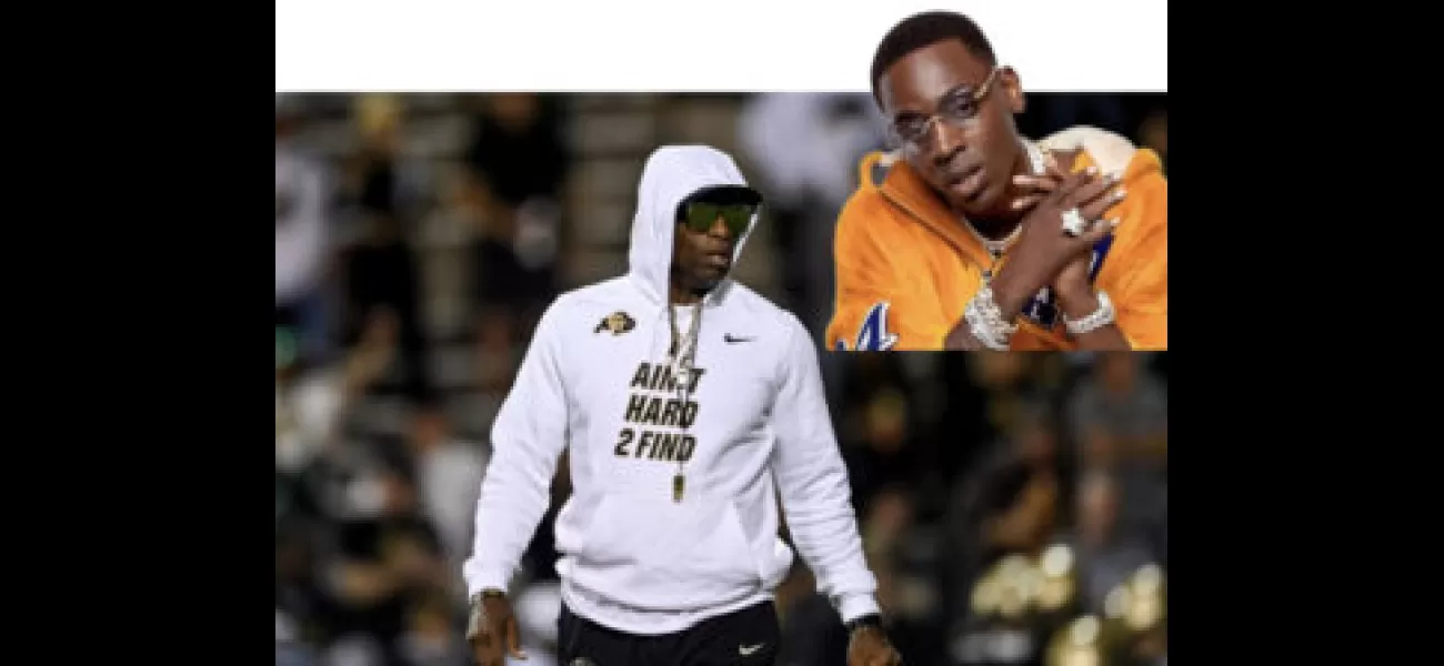 Coach Prime welcomes 9-year-old son of rapper Young Dolph to Colorado game.