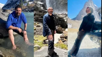 Sunny Deol loves to explore the mountains and his photos prove it!
