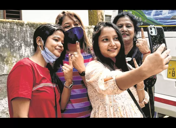 BJP & Congress both striving to reach out to first-time voters ahead of elections.