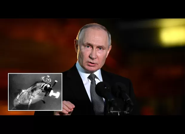 Russia sends combat dolphins to combat Ukrainian forces in the Black Sea.