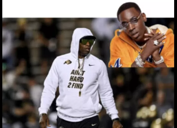 Coach Prime welcomes 9-year-old son of rapper Young Dolph to Colorado game.