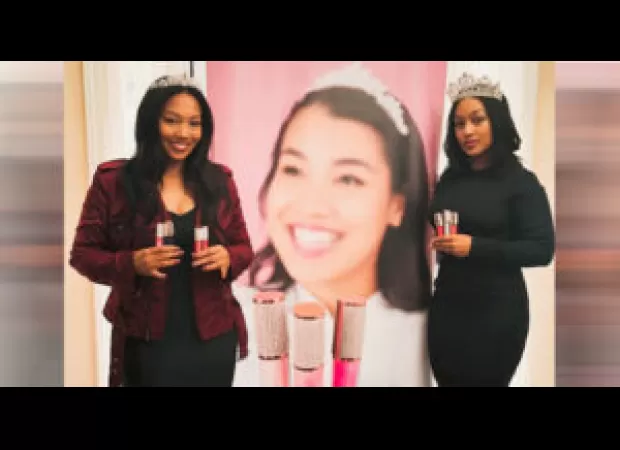 Two sisters behind Atlanta's Black-owned teen cosmetic brand gain attention on Macy's website.