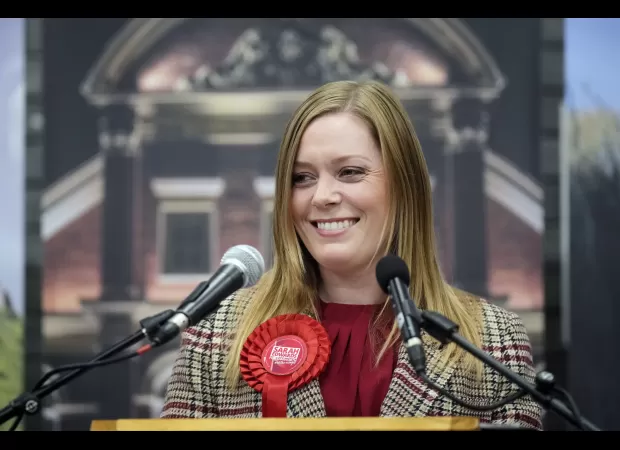 Labour wins seats from Conservatives in Tamworth and Mid Bedfordshire, overcoming large majorities.