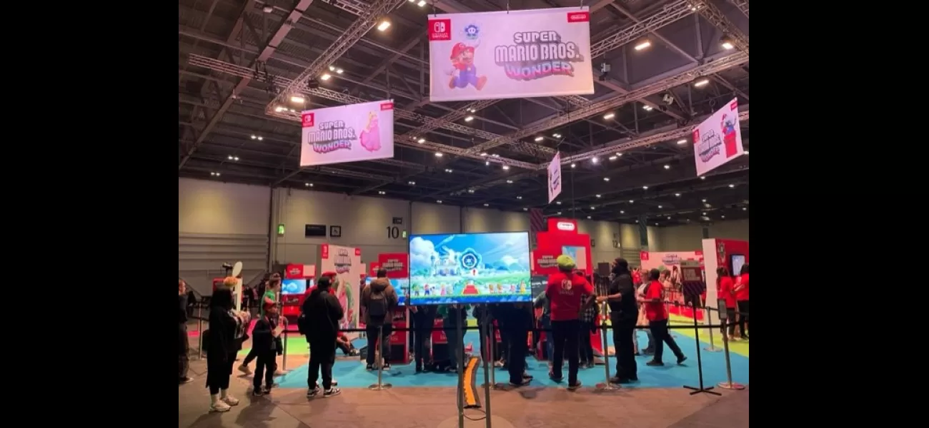 Son's first game expo: EGX 2023 - a memorable experience.