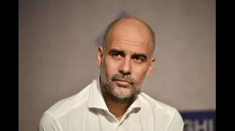 Guardiola denies rumors he planned to hire De Zerbi as City's next manager.