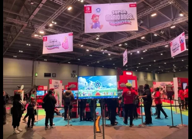 Son's first game expo: EGX 2023 - a memorable experience.