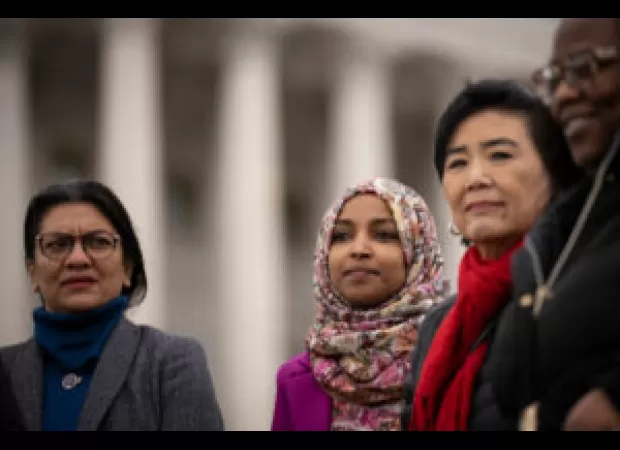 Muslim members of Congress facing an increase in death threats due to the Israel-Palestine conflict.