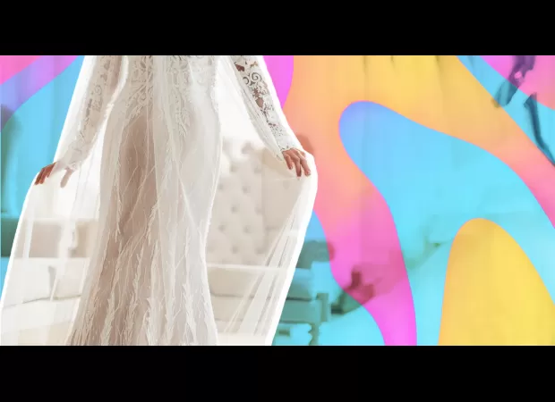 Woman wears bridal gown to a wedding not as the bride, deemed seriously inappropriate.