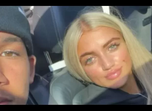 Princess Andre, 16, confirms her relationship by posting a loved-up photo with her boyfriend on Instagram.