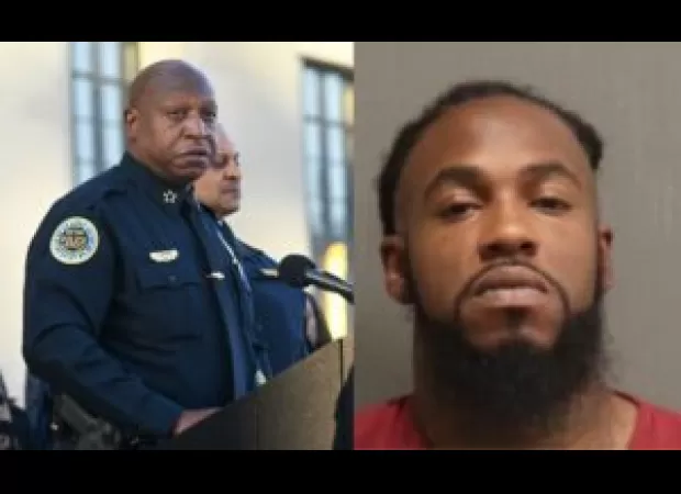 Son of Nashville Police Chief is wanted for allegedly shooting two police officers in the area.