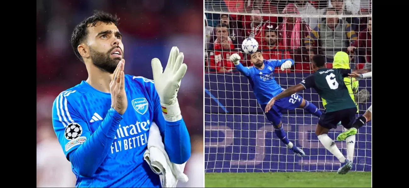 Martin and Michael comment on David's near blunder of putting the ball in his own net.