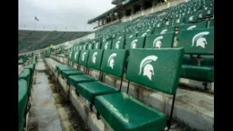 MSU apologizes for displaying an image of Hitler before a game.
