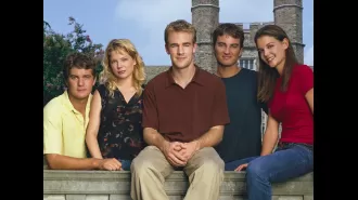 Fans of Dawson's Creek were annoyed after being tricked for 25 years.