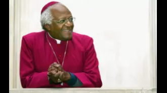 Desmond Tutu's car symbolizes his values of humility and frugality to South Africans.