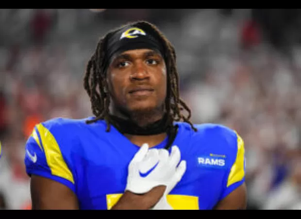 Robbery at L.A. hotel leaves Rams receiver Demarcus Robinson of more than $100K in jewelry.