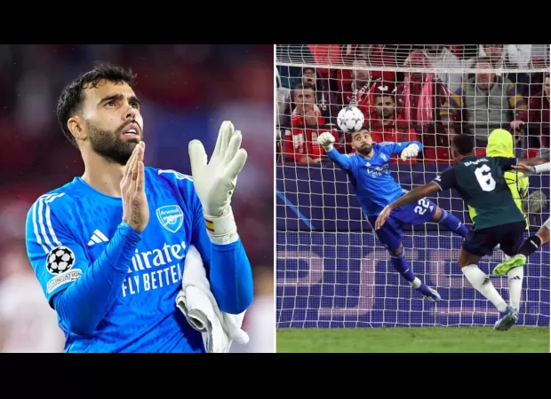 Martin and Michael comment on David's near blunder of putting the ball in his own net.