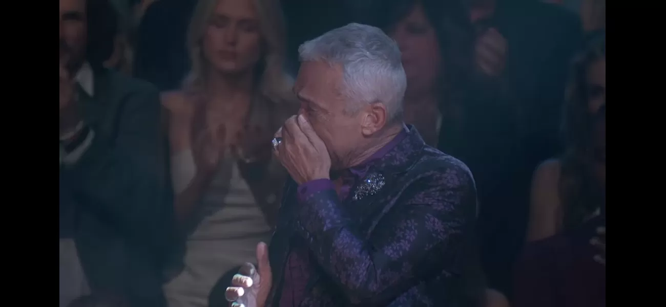 Bruno is overcome with emotion after a special tribute to Len Goodman on DWTS.
