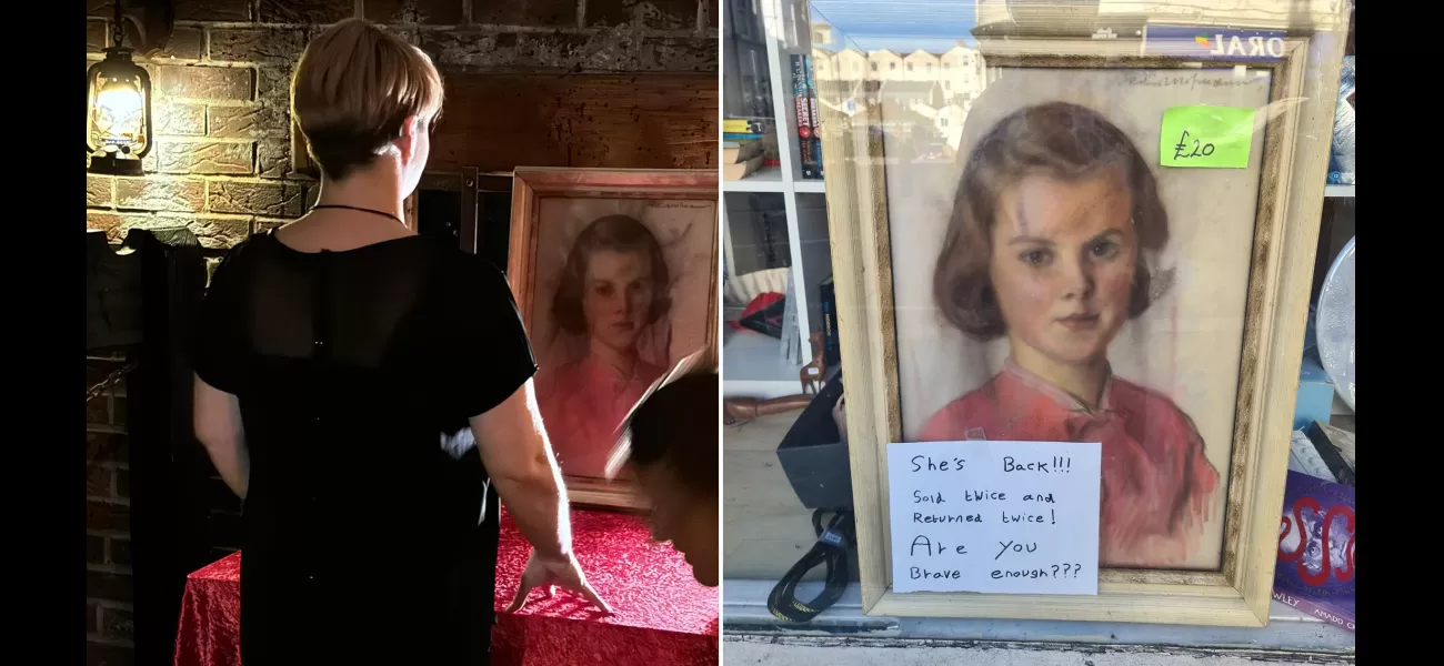 Paranormal experts investigate a painting said to bring bad luck to all who come into contact with it.