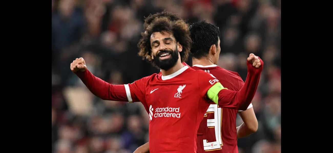 Mohamed Salah sets new record, surpassing Arsenal legend's, after scoring in Liverpool's Europa League victory.