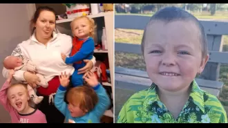 4-year-old boy passed away in hospital after trying to shield his siblings from a shed fire.