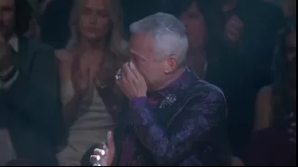 Bruno is overcome with emotion after a special tribute to Len Goodman on DWTS.