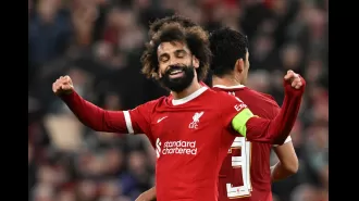 Mohamed Salah sets new record, surpassing Arsenal legend's, after scoring in Liverpool's Europa League victory.