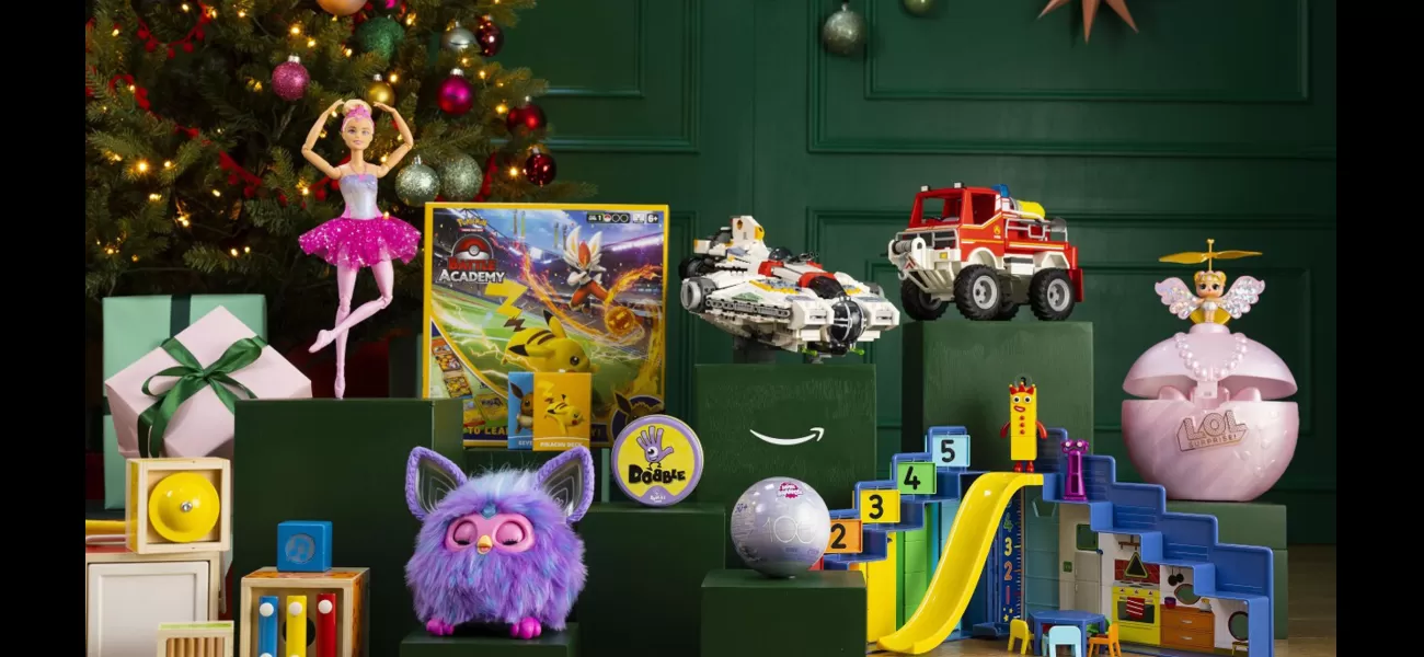 10 popular toys from Amazon for Christmas: Barbie, Furby, Lego, and more.