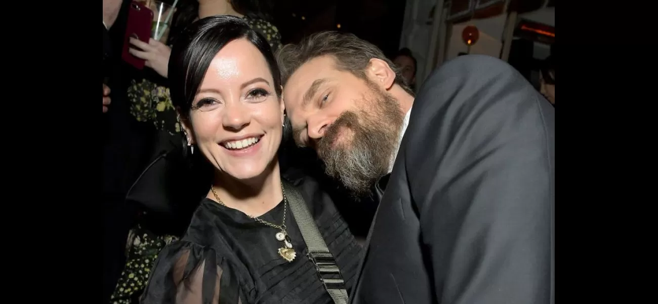 Lily Allen has ended her online connection with her husband, David Harbour.