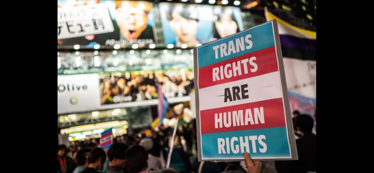 Trans people are forced to be sterilized in some countries, which is unbelievable.