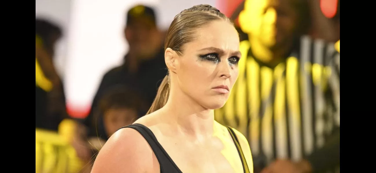 Ronda Rousey wrestles in her first non-WWE match at a burlesque wrestling event.