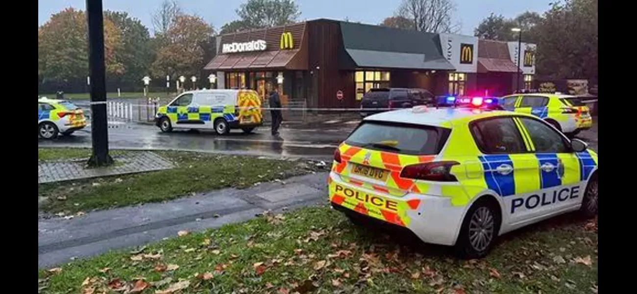 Man, 49, dies after igniting himself in front of McDonald's.