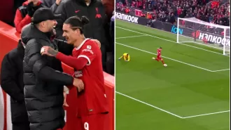 Klopp laughs off Nunez's miss of an easy goal in Liverpool's win.