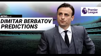 Dimitar Berbatov predicts the outcome of the Man United vs Man City match in the Premier League.