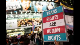 Trans people are forced to be sterilized in some countries, which is unbelievable.